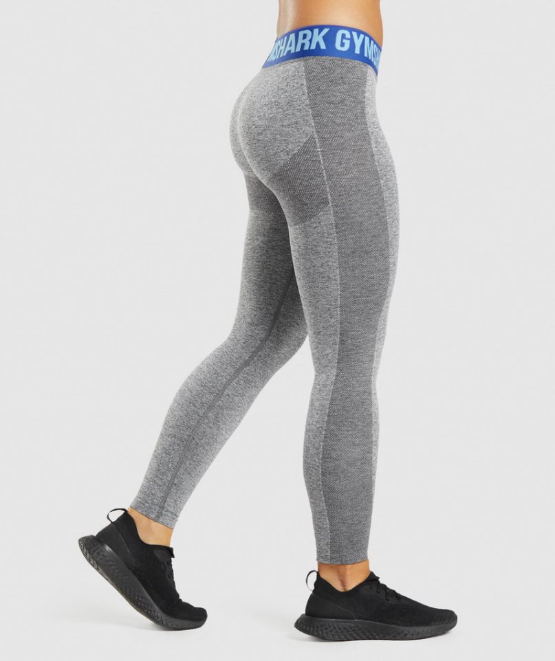 Women's Gymshark Flex Low Rise Leggings Grey | CA 0N6715